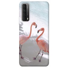 TPU чохол Demsky Flamingos для Huawei P Smart (2021)