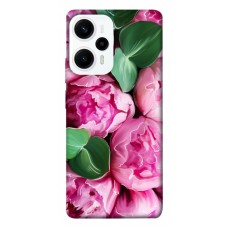 TPU чехол Demsky Пахучие пионы для Xiaomi Poco F5 Pro