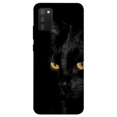 TPU чохол Demsky Черный кот для Samsung Galaxy A02s