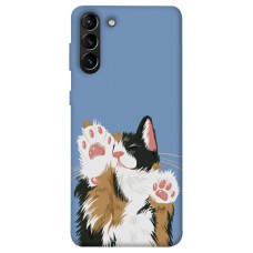 TPU чехол Demsky Funny cat для Samsung Galaxy S21+