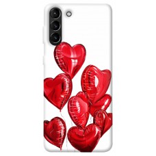 TPU чехол Demsky Heart balloons для Samsung Galaxy S21+