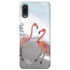 TPU чохол Demsky Flamingos для Samsung Galaxy A02