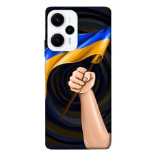 TPU чехол Demsky Флаг для Xiaomi Poco F5 Pro