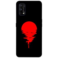 TPU чохол Demsky Red Moon для Realme 7 Pro