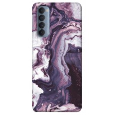 TPU чохол Demsky Красный мрамор для Oppo Reno 4 Pro