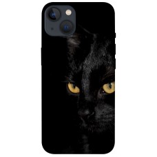 TPU чохол Demsky Черный кот для Apple iPhone 13 (6.1")