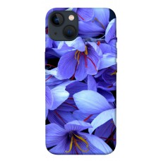 TPU чохол Demsky Фиолетовый сад для Apple iPhone 13 (6.1")