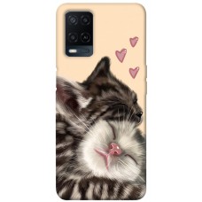 TPU чохол Demsky Cats love для Oppo A54 4G