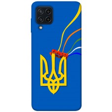 TPU чохол Demsky Квітучий герб для Samsung Galaxy M22