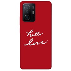 TPU чохол Demsky Hello love для Xiaomi 11T / 11T Pro