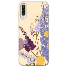 TPU чехол Demsky Flowers art для Samsung Galaxy A50 (A505F) / A50s / A30s