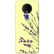 TPU чохол Demsky Lavender art для TECNO Spark 6