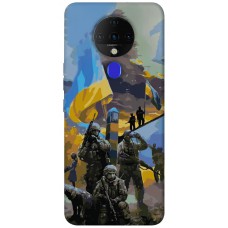 TPU чохол Demsky Faith in Ukraine 3 для TECNO Spark 6