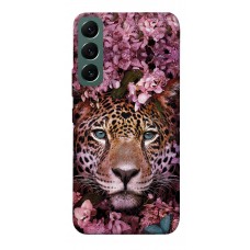 TPU чохол Demsky Леопард в цветах для Samsung Galaxy S22