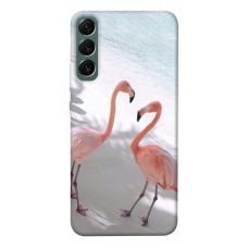 TPU чохол Demsky Flamingos для Samsung Galaxy S22+