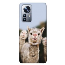 TPU чохол Demsky Funny llamas для Xiaomi 12 / 12X