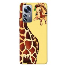 TPU чохол Demsky Cool giraffe для Xiaomi 12 / 12X