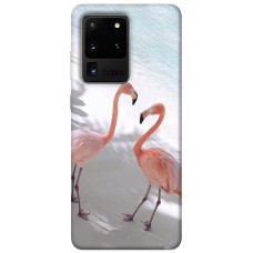 TPU чохол Demsky Flamingos для Samsung Galaxy S20 Ultra