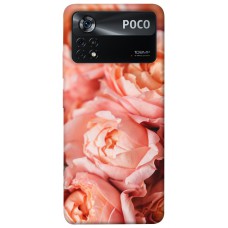 TPU чохол Demsky Нежные розы для Xiaomi Poco X4 Pro 5G