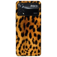 TPU чохол Demsky Леопардовый принт для Xiaomi Poco X4 Pro 5G