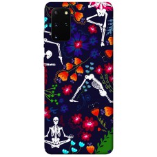 TPU чохол Demsky Yoga skeletons для Samsung Galaxy S20+