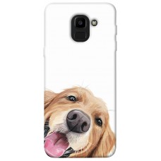 TPU чохол Demsky Funny dog для Samsung J600F Galaxy J6 (2018)