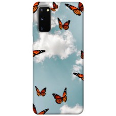 TPU чохол Demsky Summer butterfly для Samsung Galaxy S20