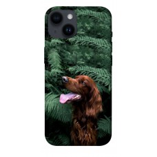 TPU чохол Demsky Собака в зелени для Apple iPhone 14 (6.1")