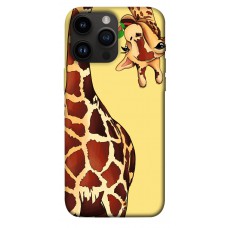 TPU чохол Demsky Cool giraffe для Apple iPhone 14 Pro Max (6.7")