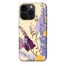 TPU чехол Demsky Flowers art для Apple iPhone 14 Pro (6.1")