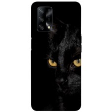 TPU чохол Demsky Черный кот для Oppo A74 4G