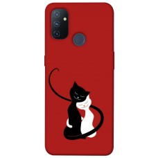 TPU чохол Demsky Влюбленные коты для OnePlus Nord N100