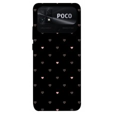 TPU чехол Demsky Сердечки для Xiaomi Poco C40