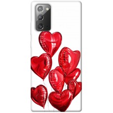 TPU чохол Demsky Heart balloons для Samsung Galaxy Note 20
