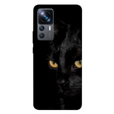 TPU чохол Demsky Черный кот для Xiaomi 12T / 12T Pro