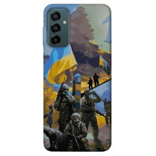 TPU чехол Demsky Faith in Ukraine 3 для Samsung Galaxy M13 4G