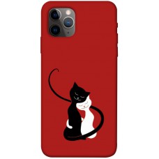 TPU чехол Demsky Влюбленные коты для Apple iPhone 11 Pro (5.8")