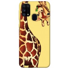TPU чохол Demsky Cool giraffe для Samsung Galaxy M31