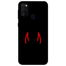 TPU чехол Demsky Red horns для Samsung Galaxy M21