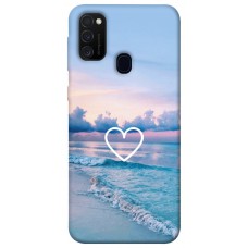 TPU чехол Demsky Summer heart для Samsung Galaxy M21