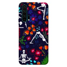 TPU чехол Demsky Yoga skeletons для Huawei Honor 20 Pro