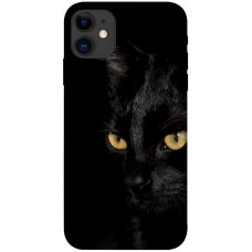 TPU чохол Demsky Черный кот для Apple iPhone 11 (6.1")