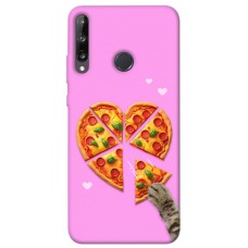 TPU чехол Demsky Pizza Love для Huawei P40 Lite E / Y7p (2020)