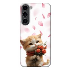 TPU чехол Demsky Animals love 2 для Samsung Galaxy S23