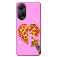 TPU чохол Demsky Pizza Love для Oppo A58 4G