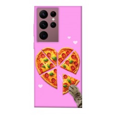 TPU чохол Demsky Pizza Love для Samsung Galaxy S22 Ultra