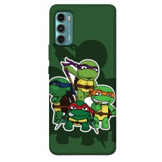 TPU чохол Demsky Green turtles для Motorola Moto G60