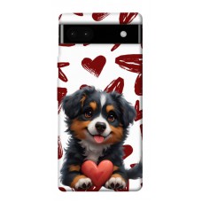 TPU чохол Demsky Animals love 8 для Google Pixel 6a