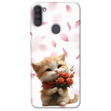 TPU чехол Demsky Animals love 2 для Samsung Galaxy A11