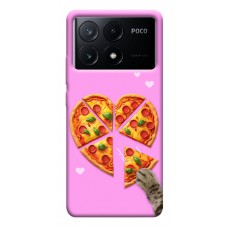 TPU чехол Demsky Pizza Love для Xiaomi Poco X6